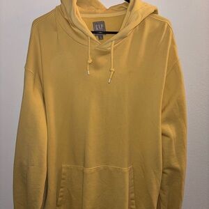 GAP Men's Mustard Hoodie